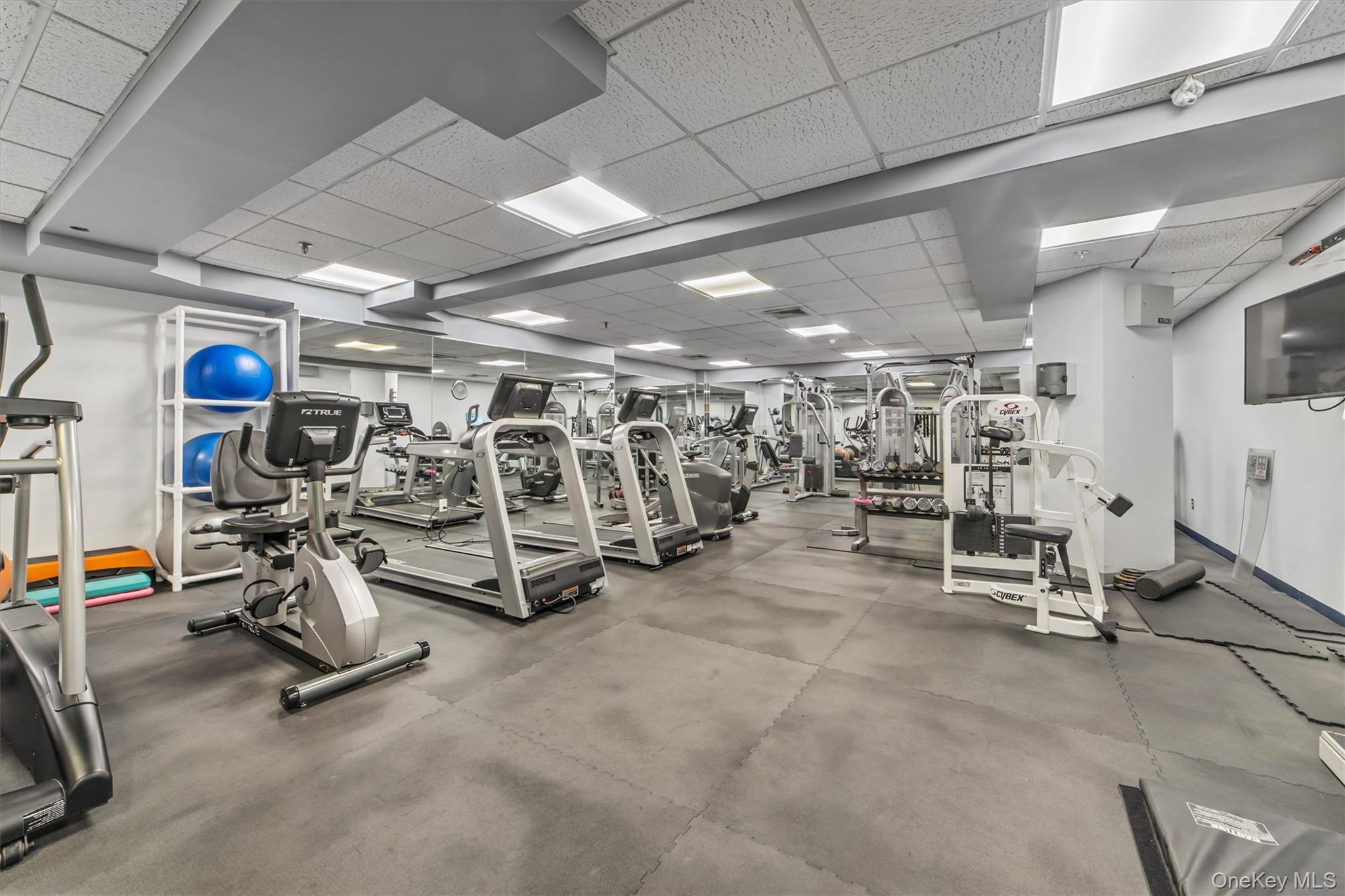25 Rockledge Avenue, Unit 606 White Plains, NY 10601 - Photo 37 of 43 a view of a room with gym equipment