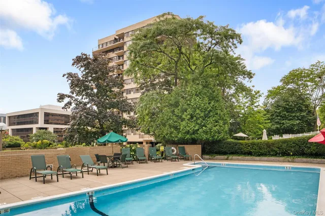 a front view of a building