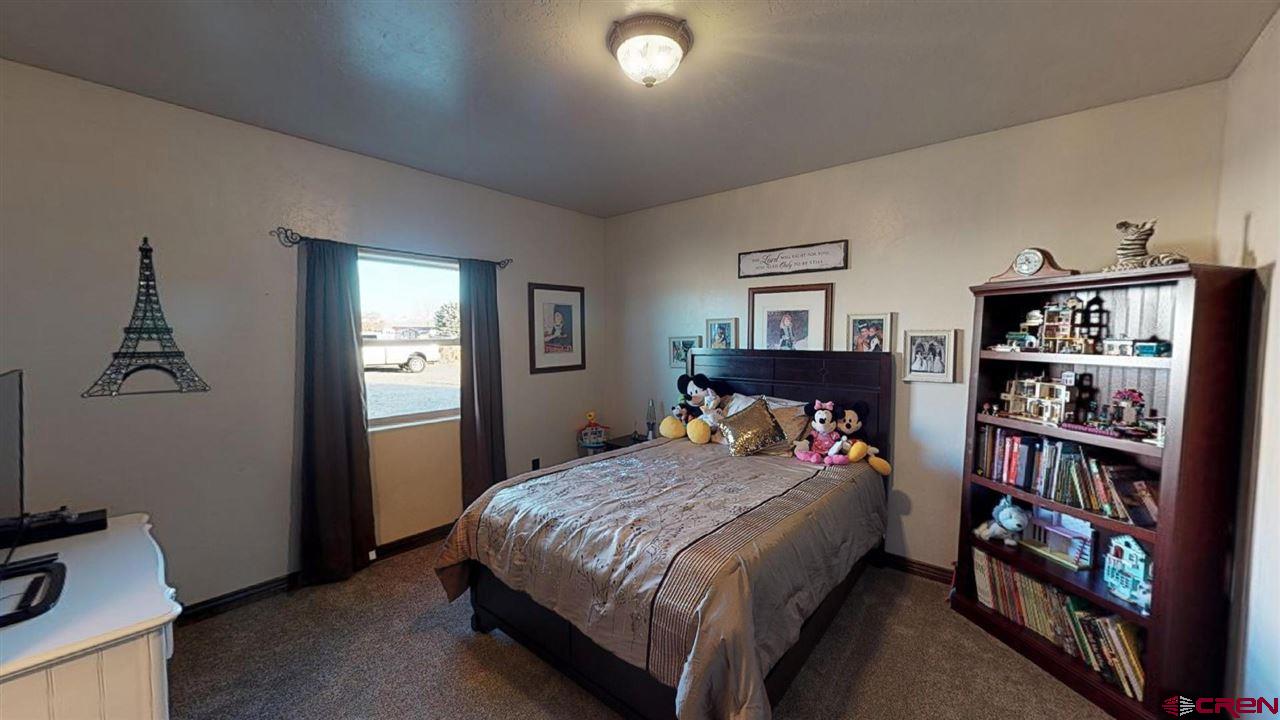 8370 2000th Road Austin, CO 81410 - Photo 26 of 35 a bedroom with a bed and a book shelf
