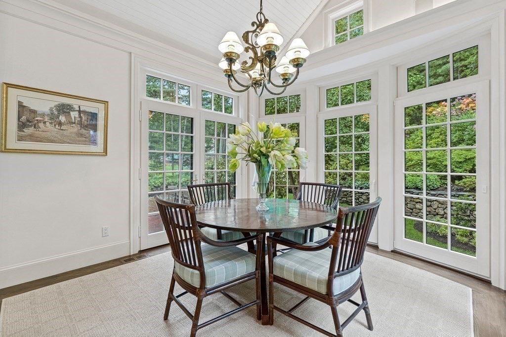 211 Meadowbrook Road Weston, MA 02493 - Photo 14 of 41 a dining room with furniture and window