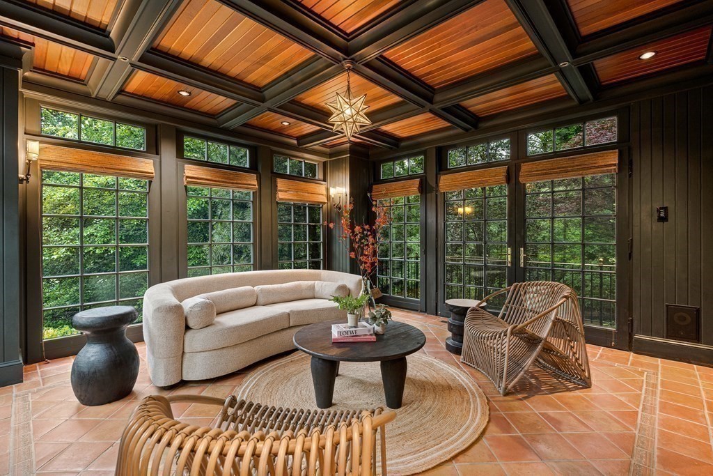 211 Meadowbrook Road Weston, MA 02493 - Photo 19 of 41 a living room with furniture and a large window