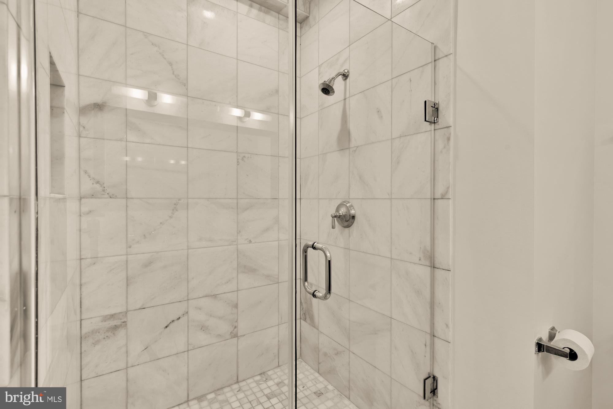 1249 Kenyon Street Northwest, Unit 4 Washington, DC 20010 - Photo 19 of 30 a bathroom with a shower