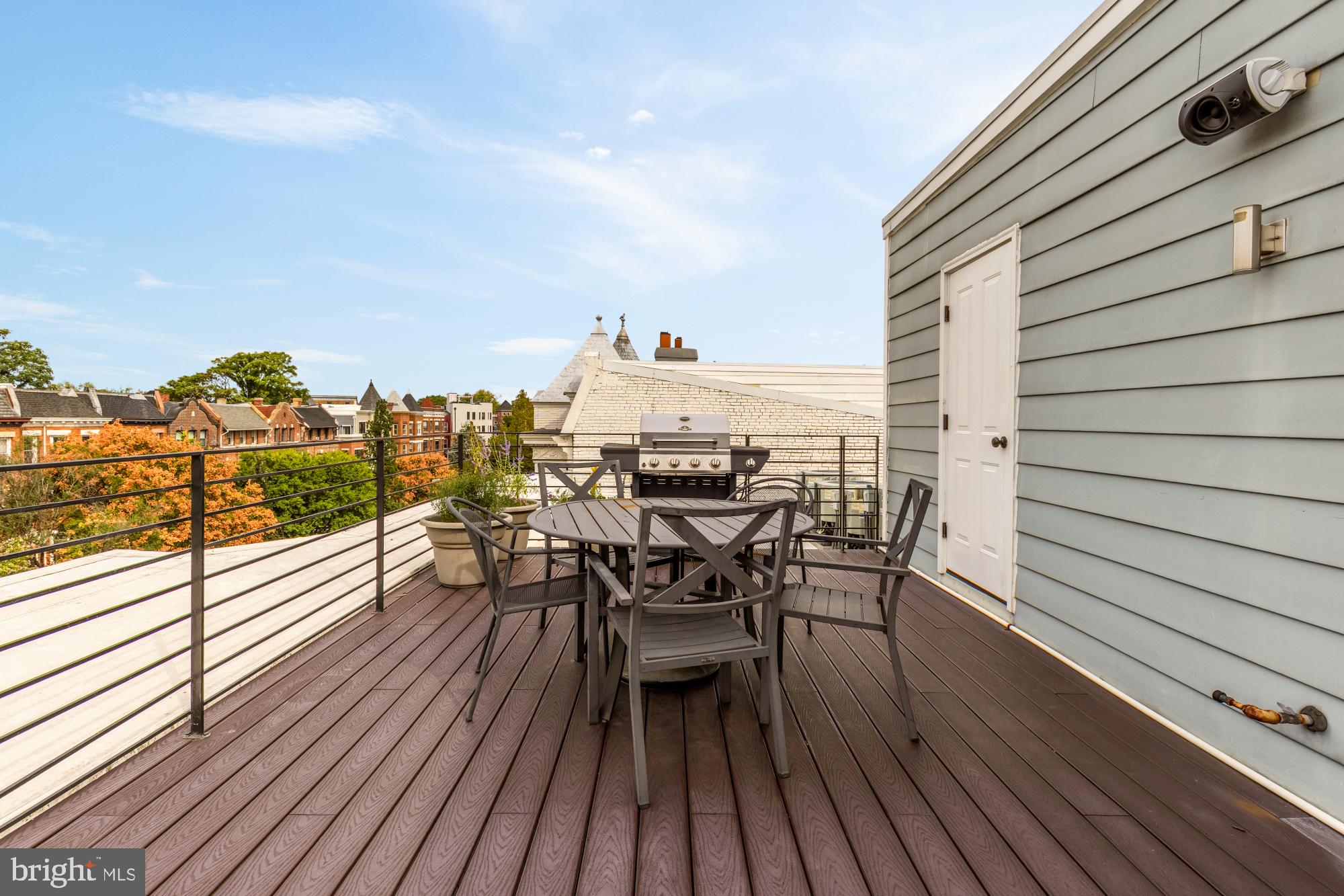 1249 Kenyon Street Northwest, Unit 4 Washington, DC 20010 - Photo 25 of 30 a view of a terrace with seating area