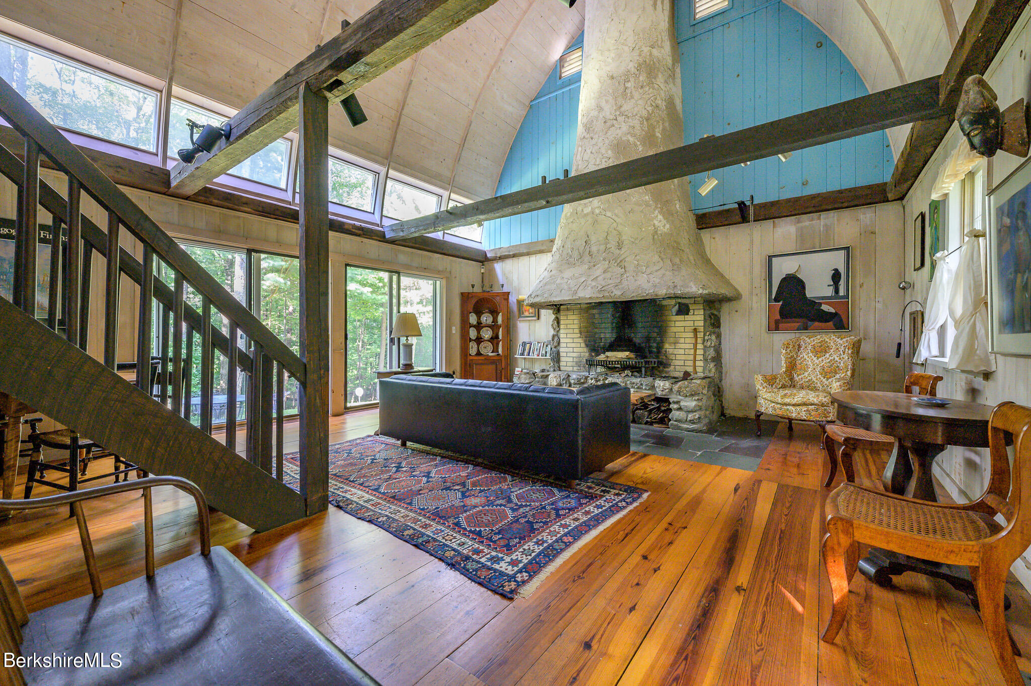 12 Austerlitz Road West Stockbridge, MA 01266 - Photo 11 of 46 a living room with furniture and a wooden floor