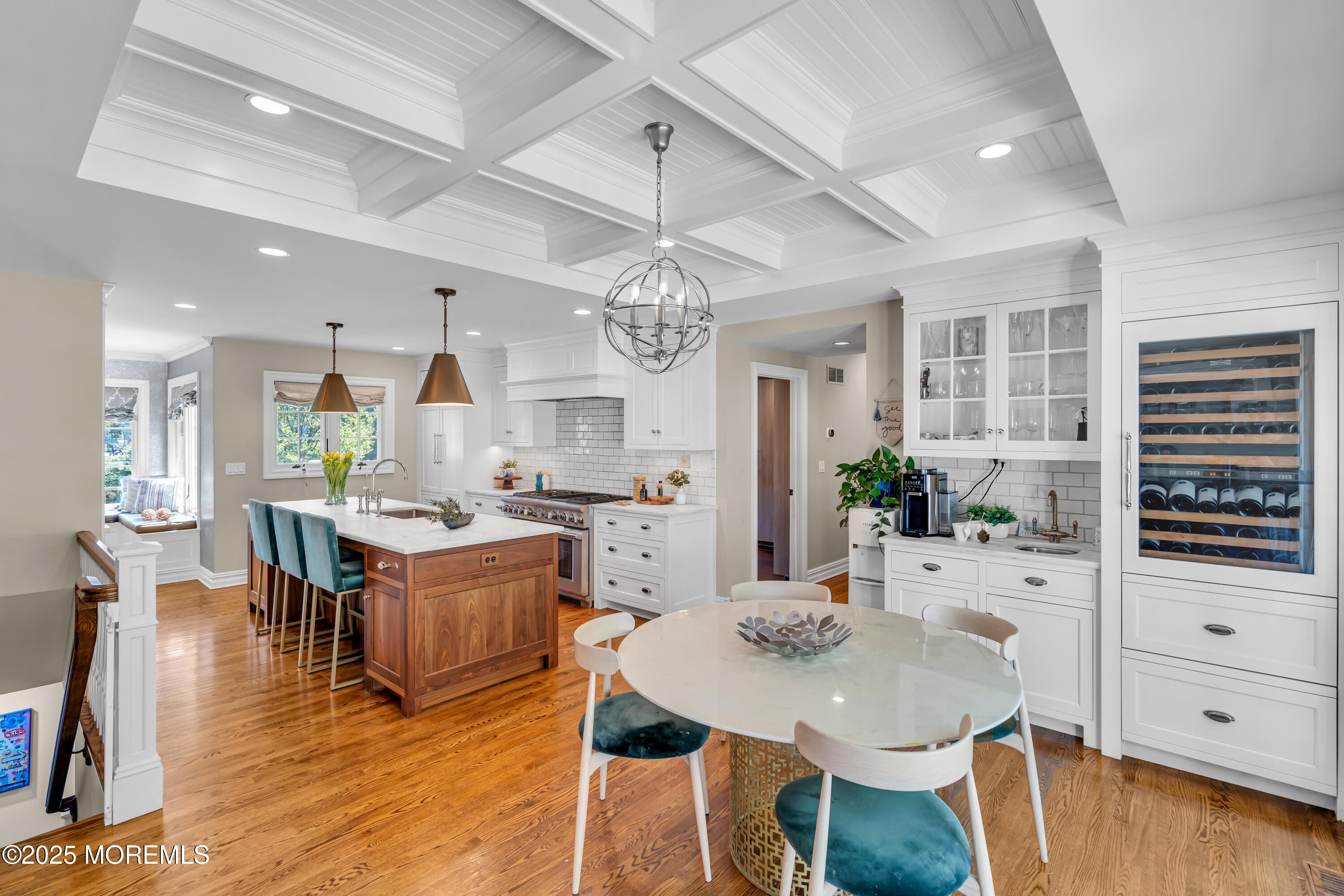 91 Ridge Road Rumson, NJ 07760 - Photo 22 of 80 a view of a dining room with furniture and wooden floor