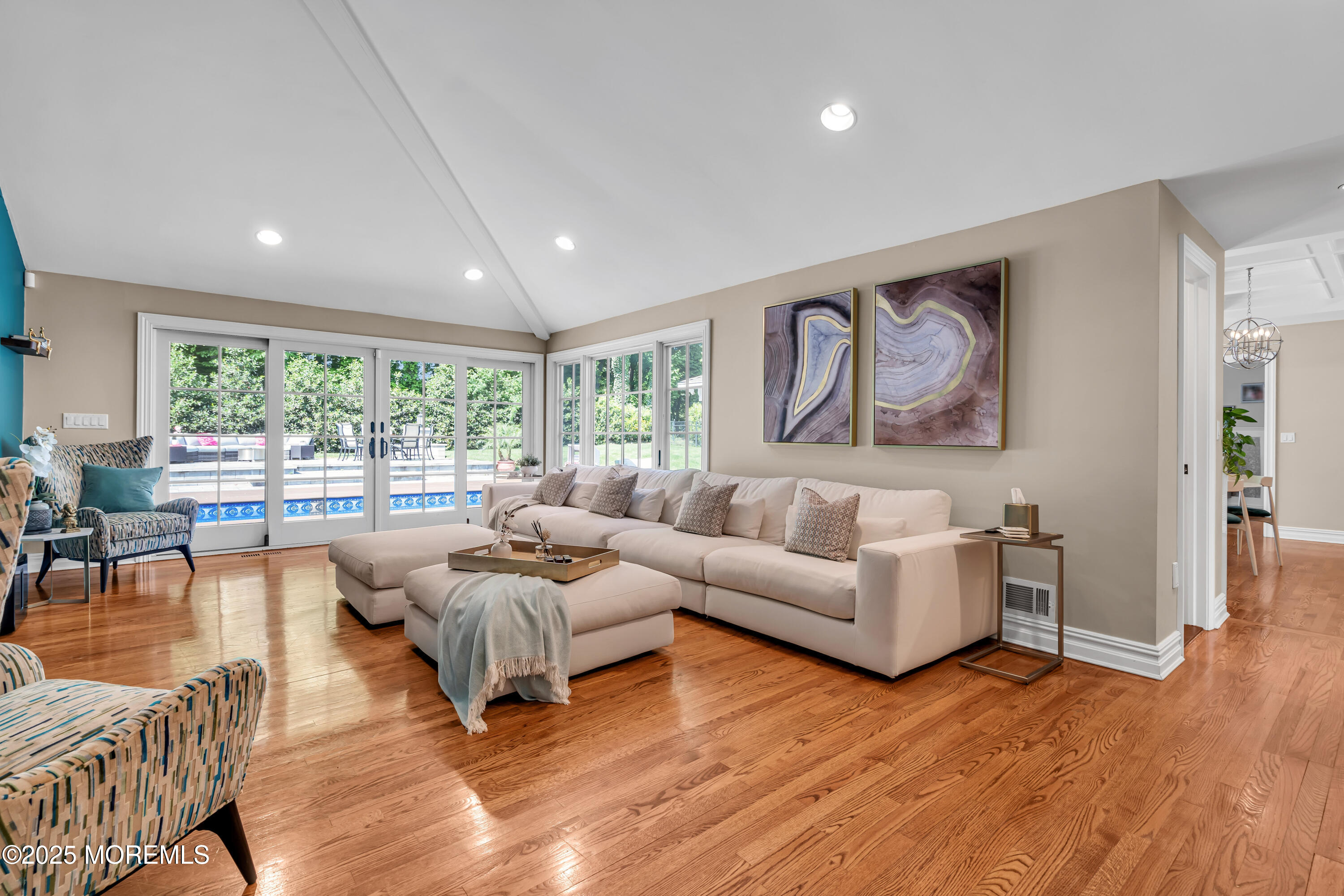 91 Ridge Road Rumson, NJ 07760 - Photo 25 of 80 a living room with furniture and a large window