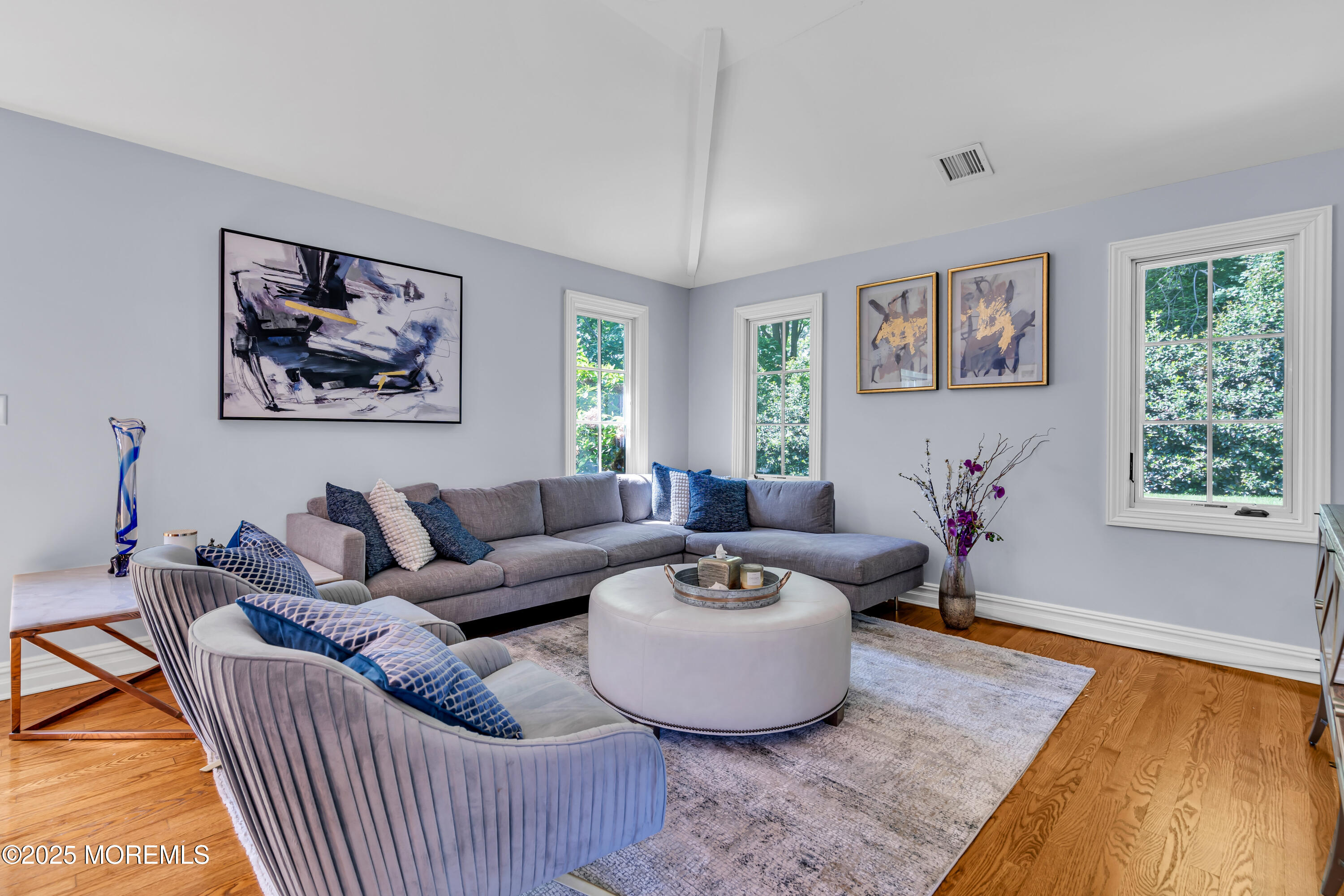91 Ridge Road Rumson, NJ 07760 - Photo 35 of 80 a living room with furniture and a window
