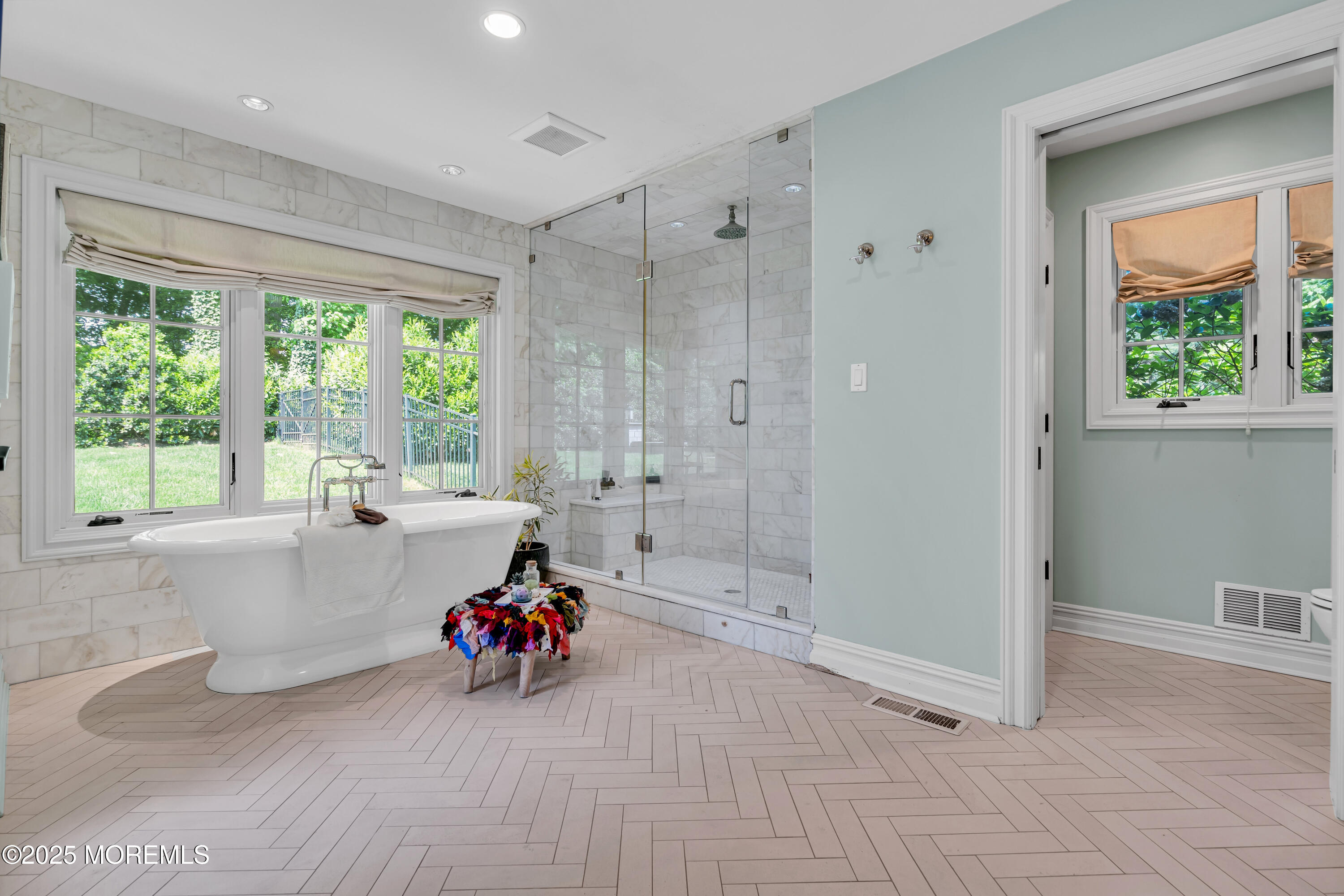 91 Ridge Road Rumson, NJ 07760 - Photo 39 of 80 a living room with furniture and a large window