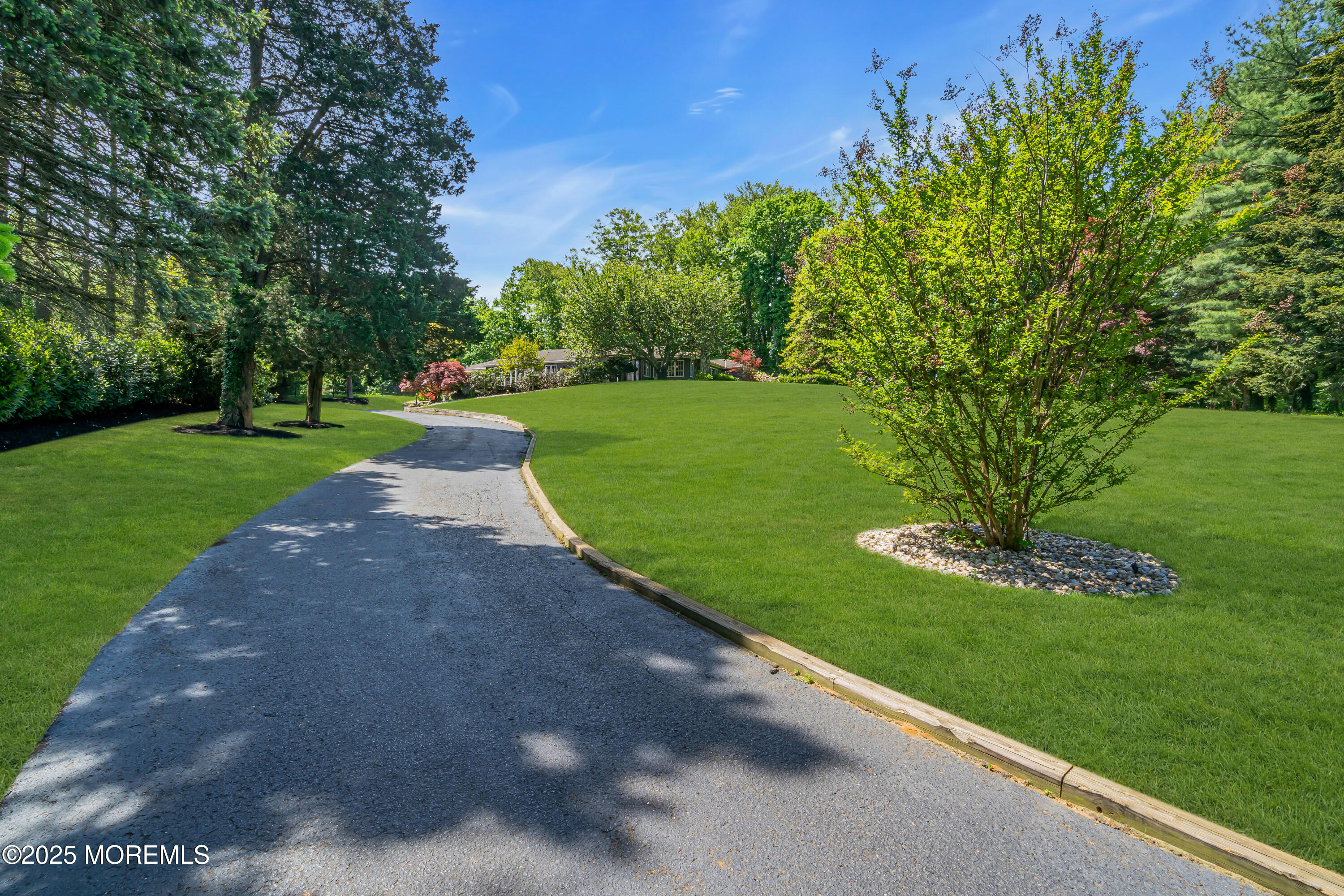 91 Ridge Road Rumson, NJ 07760 - Photo 5 of 80 a view of a park with plants and trees
