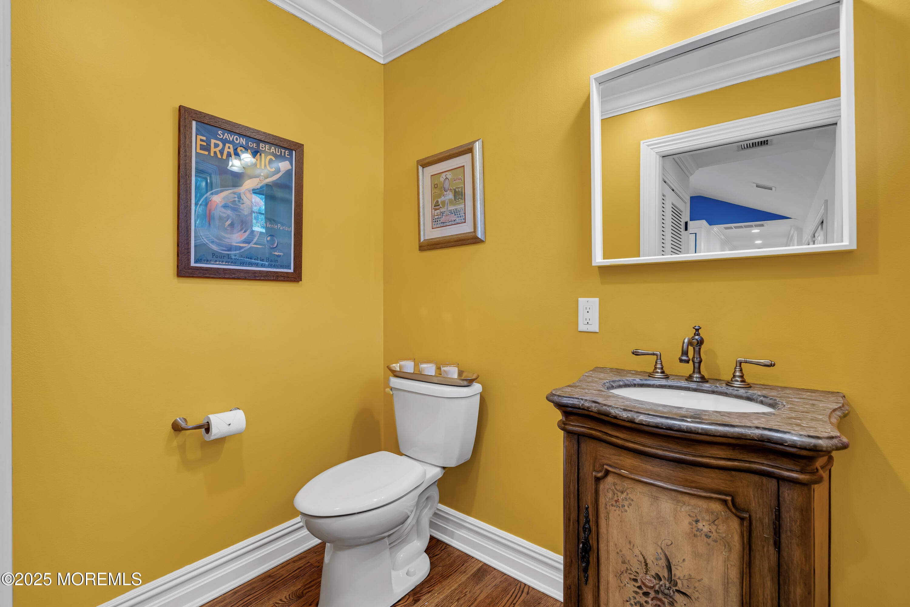 91 Ridge Road Rumson, NJ 07760 - Photo 55 of 80 a bathroom with a toilet and a sink