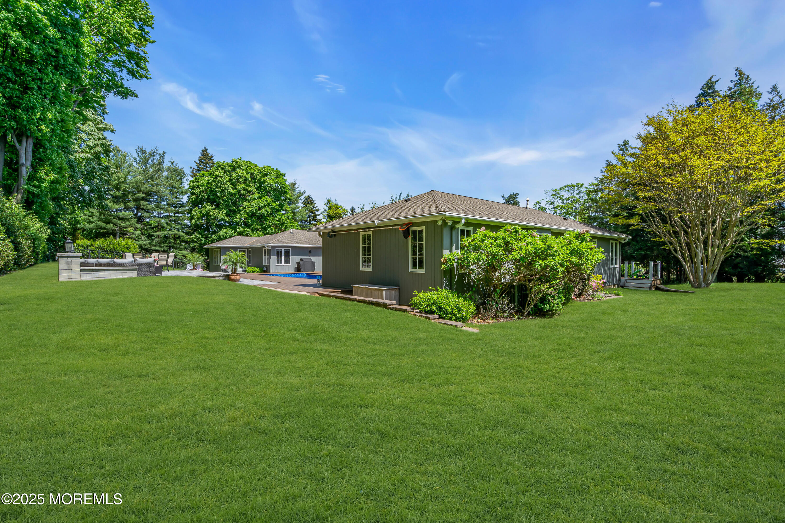 91 Ridge Road Rumson, NJ 07760 - Photo 63 of 80 a front view of a house with a yard