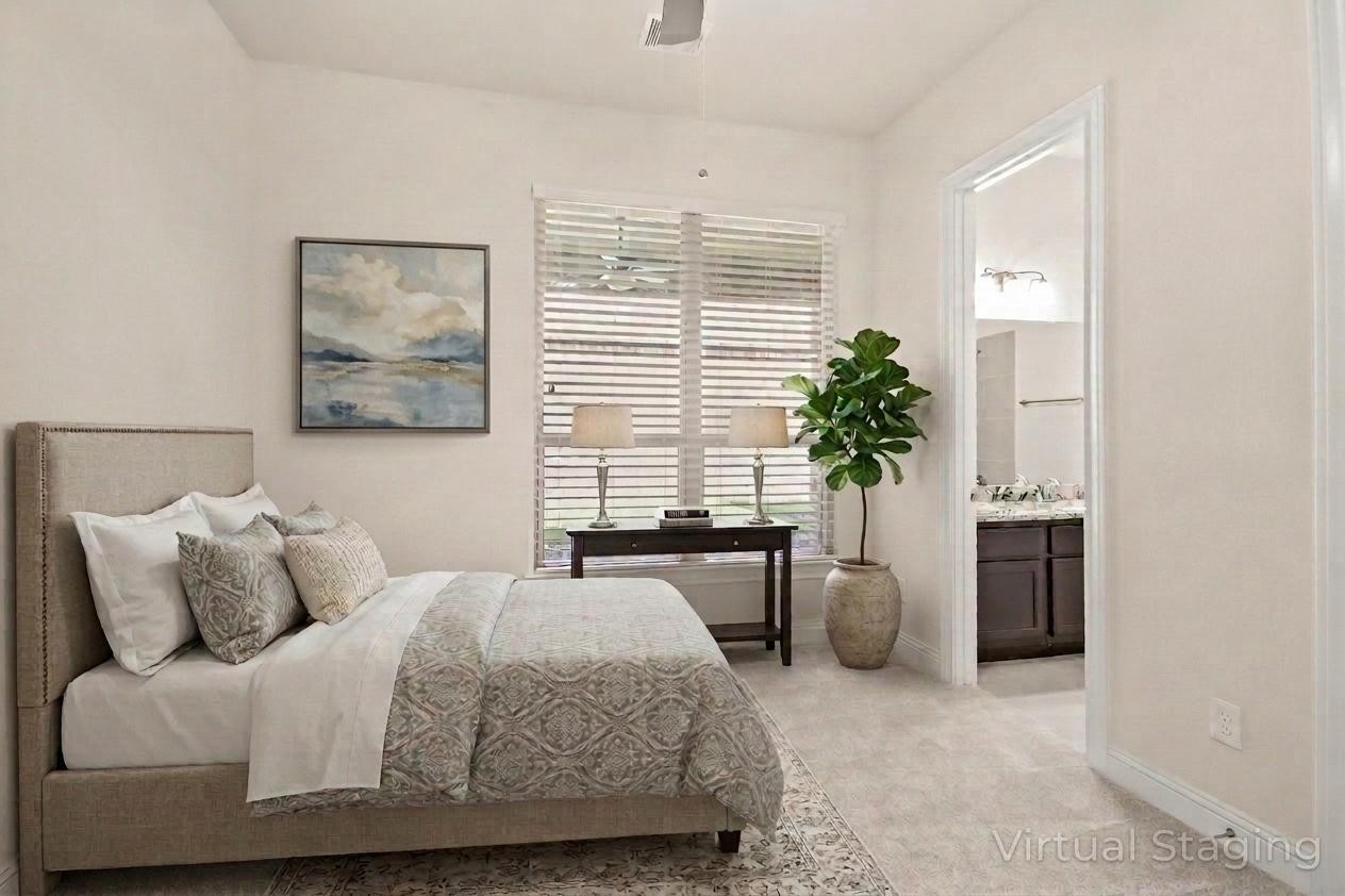 8931 Leaning Hollow Lane Spring, TX 77379 - Photo 22 of 38 VIRTUALLY STAGED SECONDARY BEDROOM.