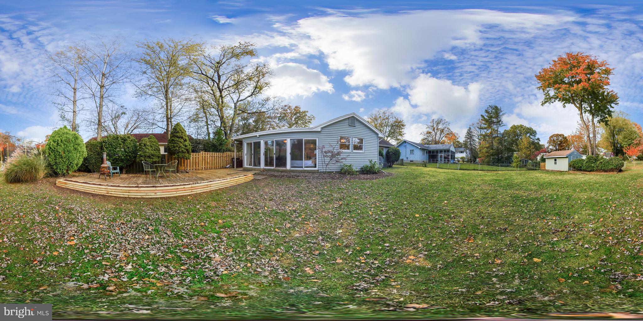 3 Baldridge Road Annapolis, MD 21401 - Photo 29 of 31 back yard pano