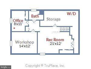 3 Baldridge Road Annapolis, MD 21401 - Photo 31 of 31 Lower level layout