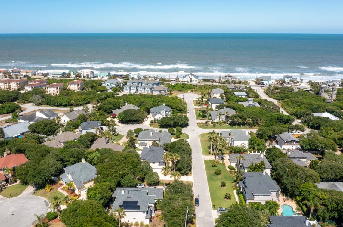 206 2nd Street St. Augustine, FL 32084 - Photo 2 of 32 an aerial view of residential houses with outdoor space