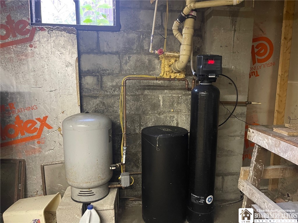 9924 Bailey Hill Road Mina, NY 14781 - Photo 40 of 42 Water holding tank and water softener system
