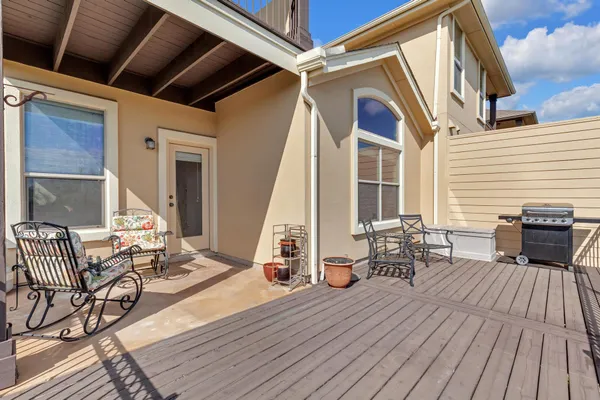 a view of deck with patio