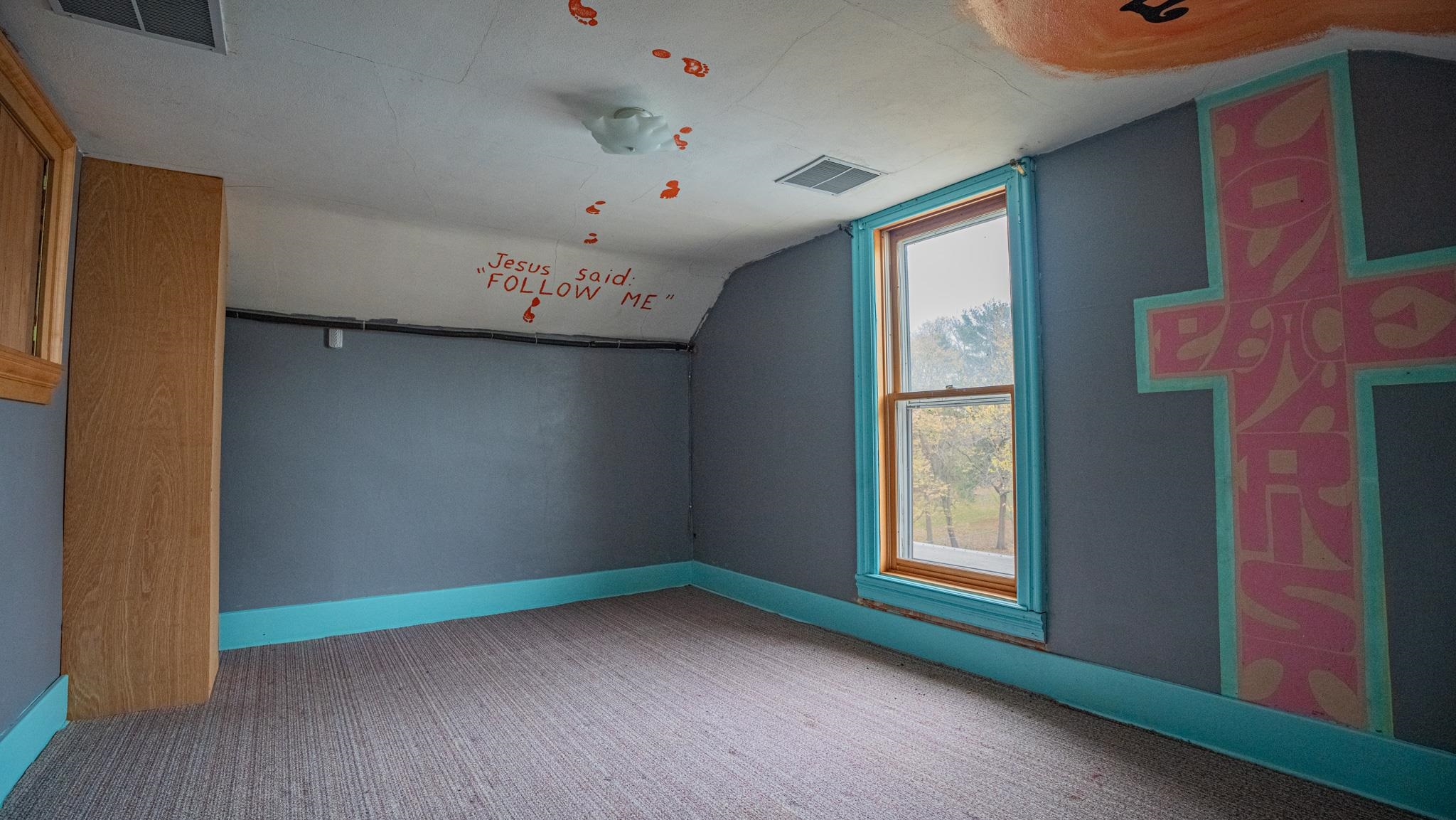 307 West Main Street Monroe Center, IL 61052 - Photo 18 of 31 a view of a livingroom with an empty space and a window