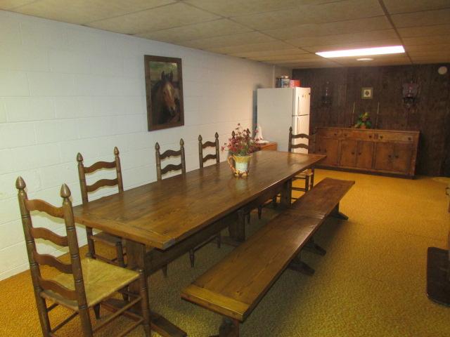 10 Barns Road Leoma, TN 38468 - Photo 16 of 19 a dining room with a table and chairs