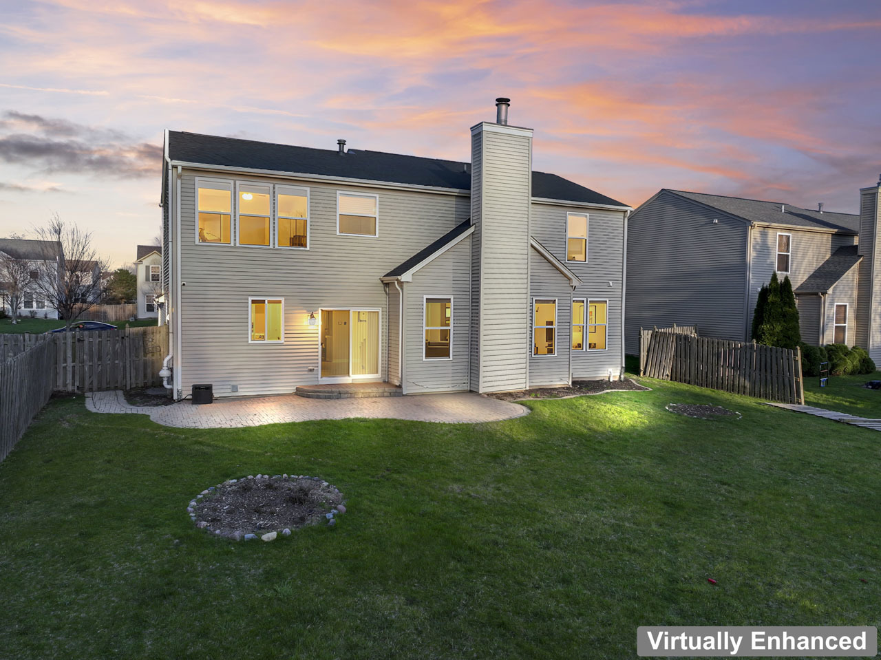 149 Lilac Street Bolingbrook, IL 60490 - Photo 41 of 50 a front view of a house with a yard and garage