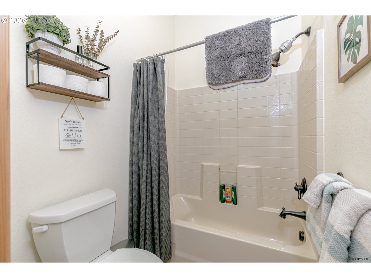 64636 Mc Intyre Road Rhododendron, OR 97049 - Photo 31 of 48 a bathroom with a sink a toilet and shower