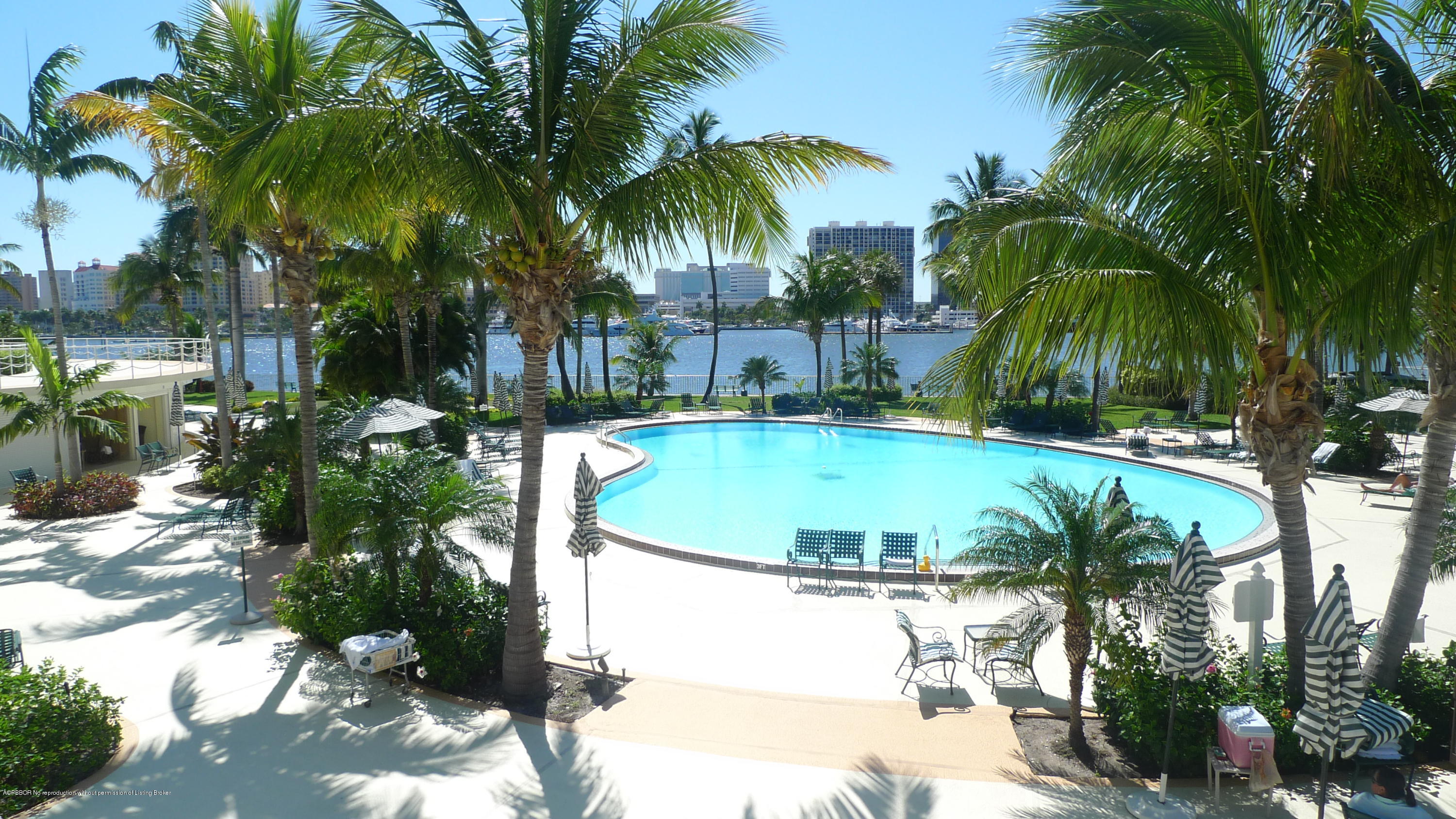 44 Cocoanut Row, Unit 326B Palm Beach, FL 33480 - Photo 18 of 19 a view of outdoor space yard and swimming pool