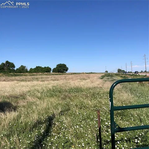 a view of an empty room with wooden floor and windows