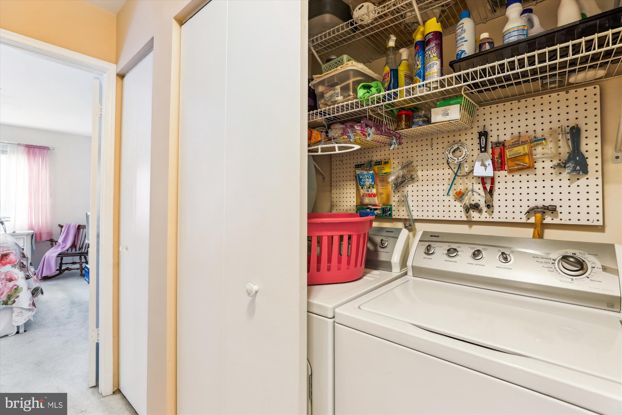4912 Columbia Road, Unit 1 110 Columbia, MD 21044 - Photo 28 of 59 a utility room with dryer and washer