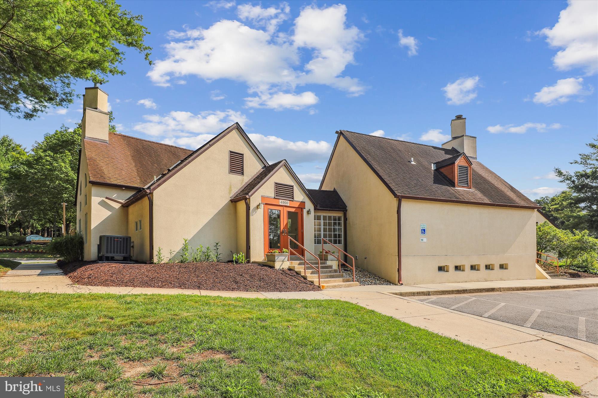 4912 Columbia Road, Unit 1 110 Columbia, MD 21044 - Photo 42 of 59 a front view of house with yard