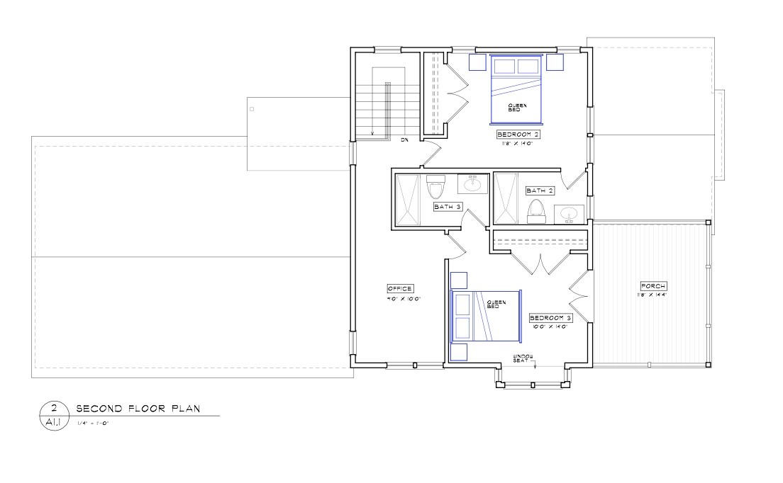 121 Robin Road Portsmouth, RI 02871 - Photo 36 of 37 Second Floor Plan