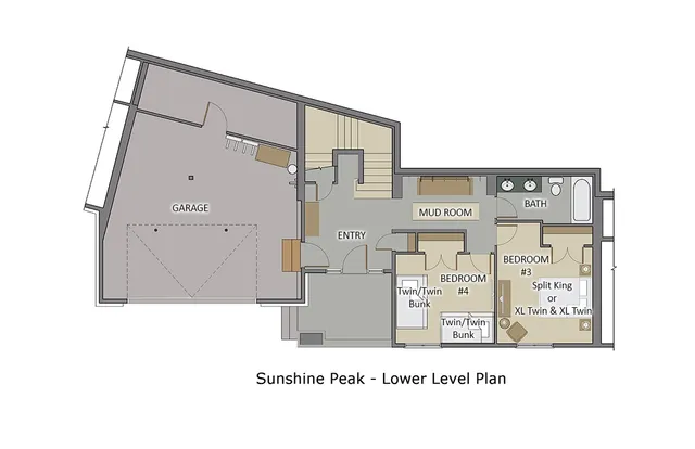 a picture of a wall with a large mirror