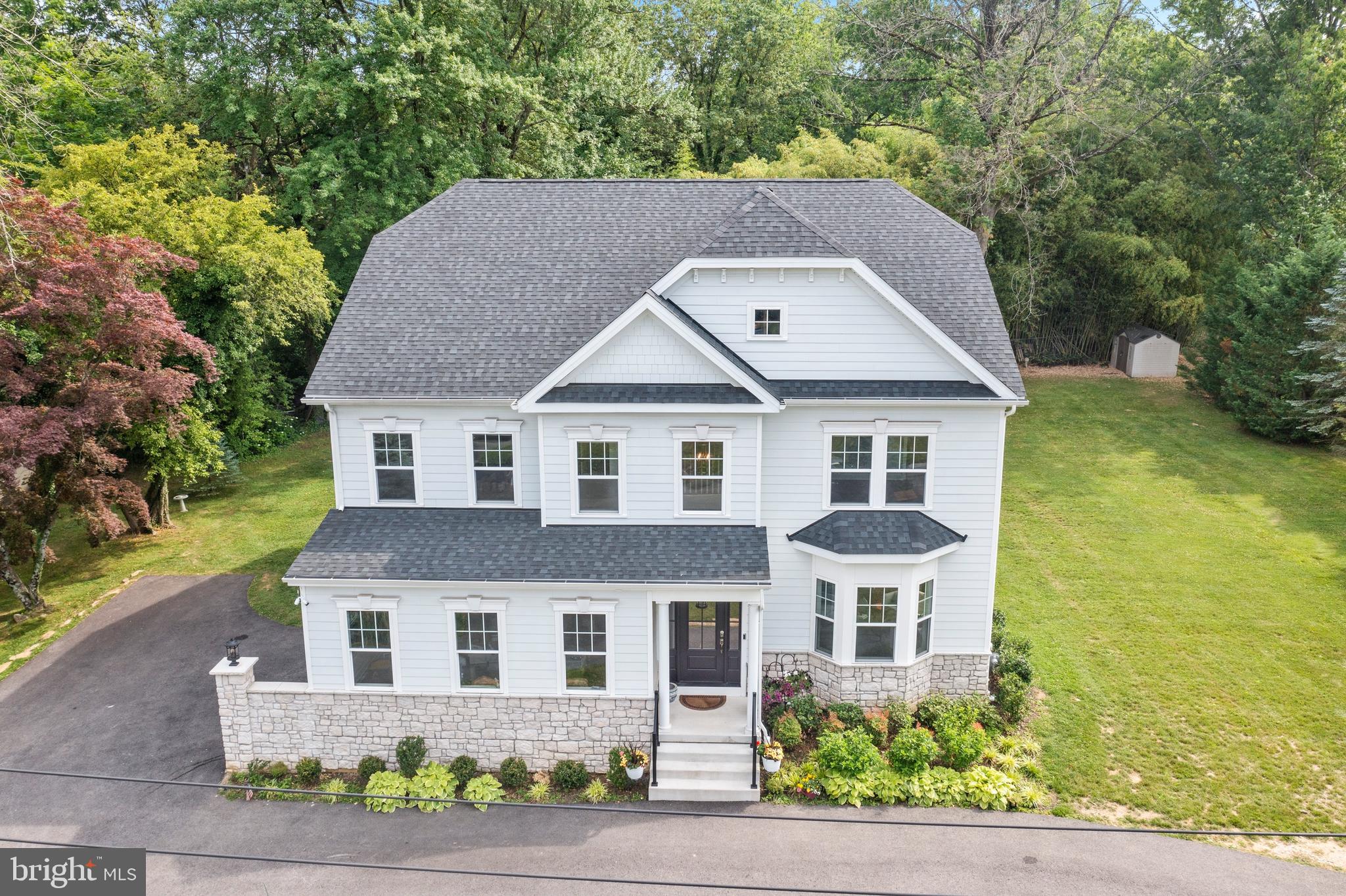 444 Conestoga Road Wayne, PA 19087 - Photo 67 of 82 a front view of a house with a yard