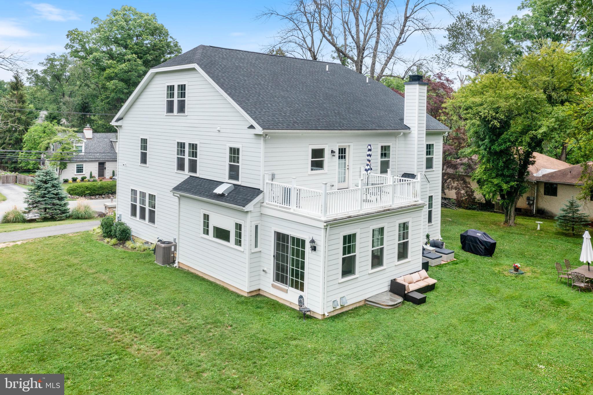 444 Conestoga Road Wayne, PA 19087 - Photo 81 of 82 a view of a house with a yard