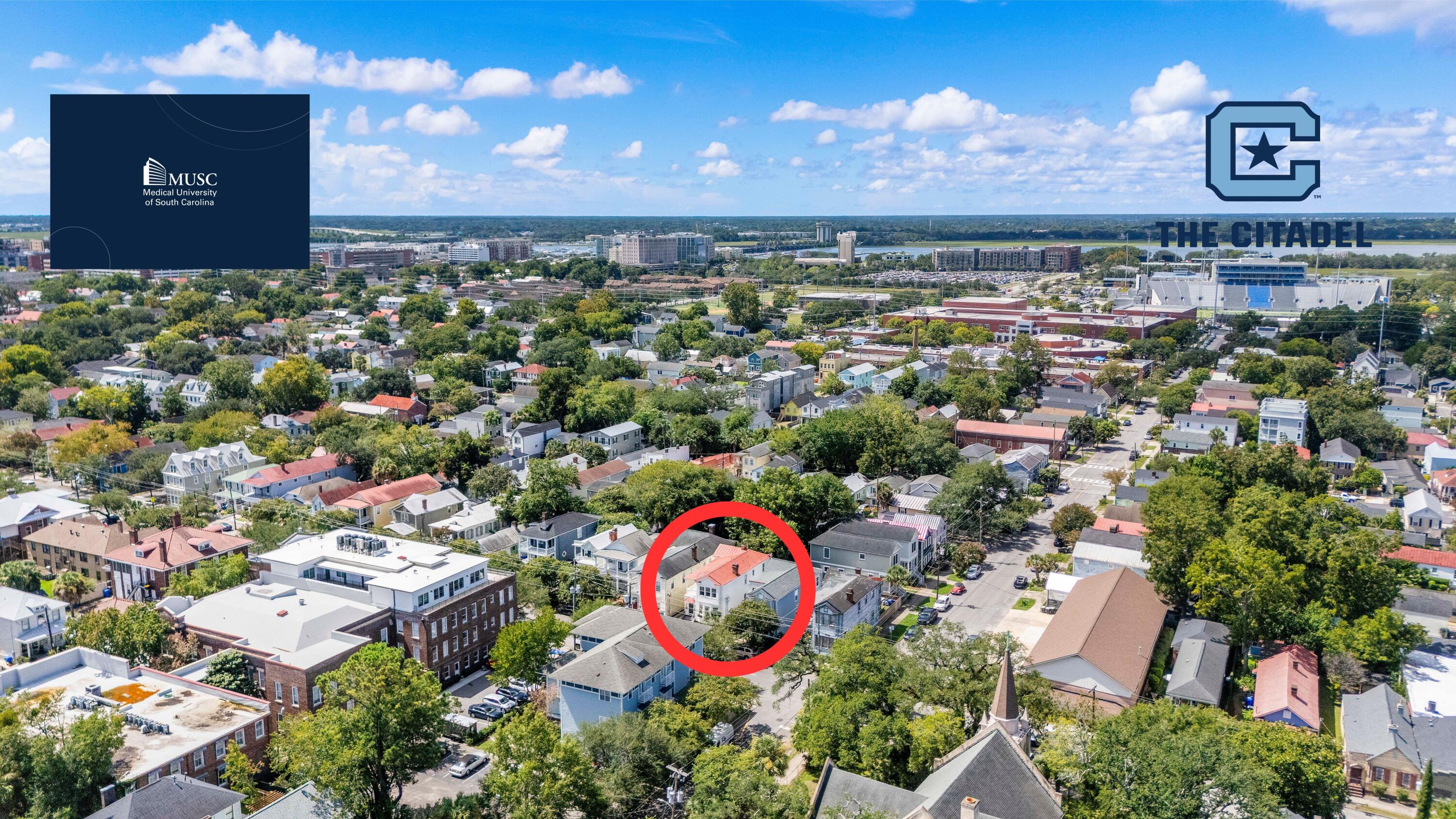 563 Rutledge Avenue, Unit A & B Charleston, SC 29403 - Photo 54 of 54 MUSC + Citadel