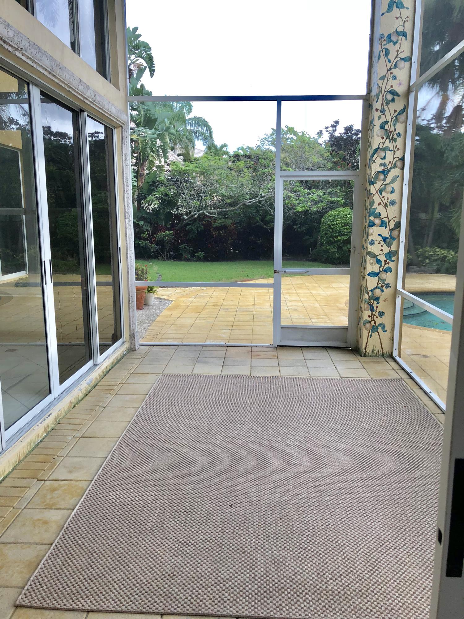 3325 Northwest 53rd Circle Boca Raton, FL 33496 - Photo 31 of 49 Screened Patio