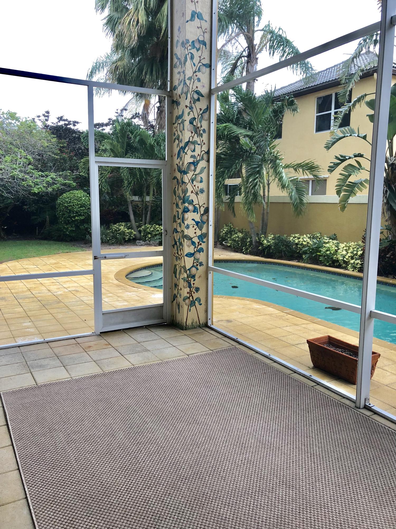 3325 Northwest 53rd Circle Boca Raton, FL 33496 - Photo 32 of 49 Screened Patio