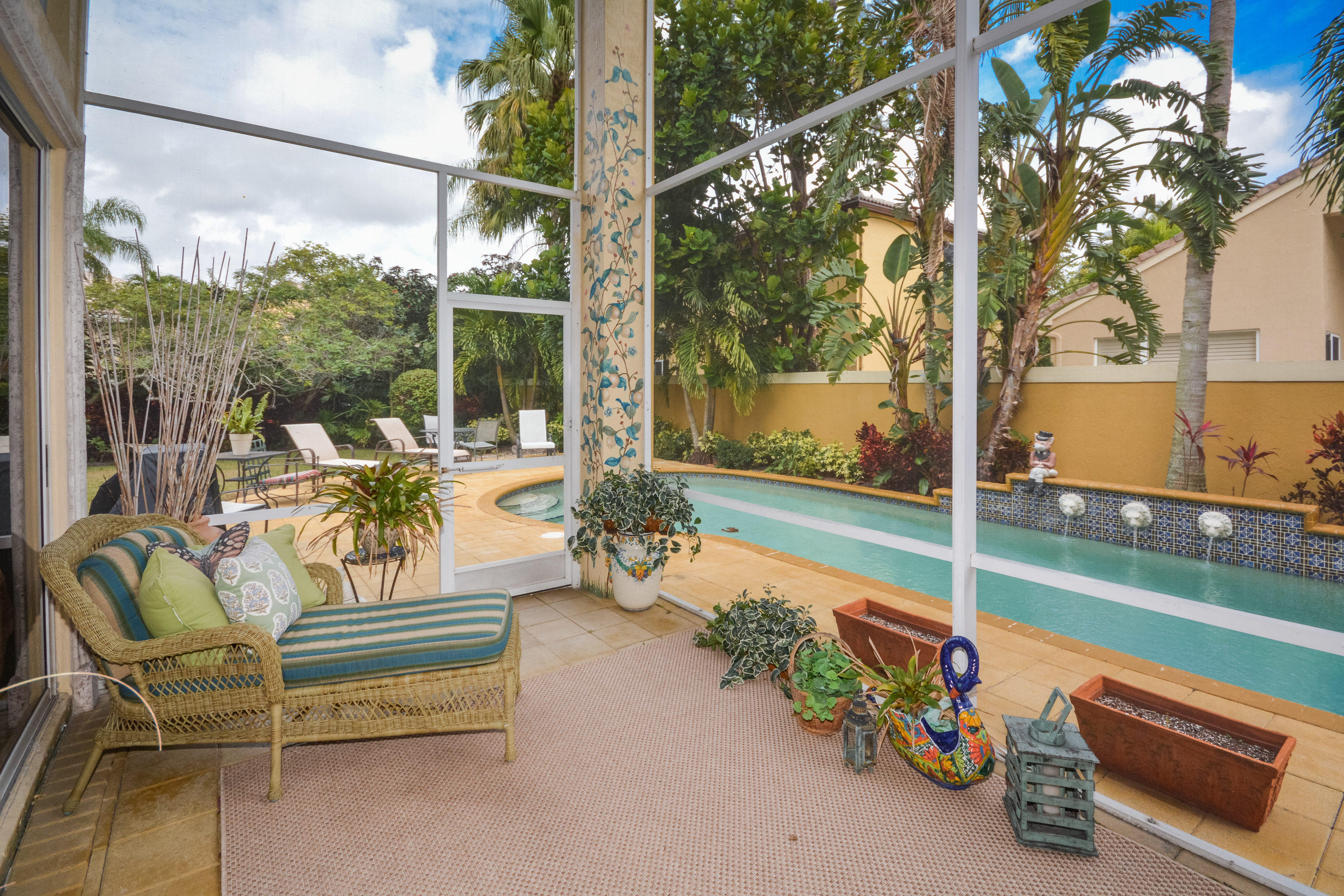 3325 Northwest 53rd Circle Boca Raton, FL 33496 - Photo 33 of 49 Screened Patio