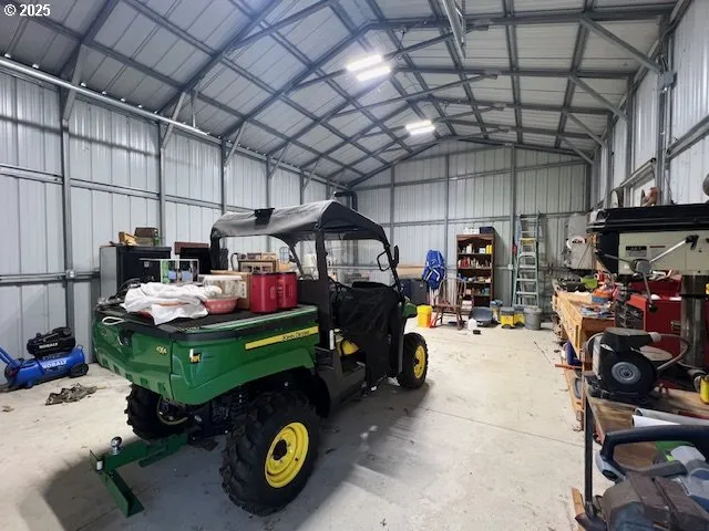 a room with lots of storage and utility