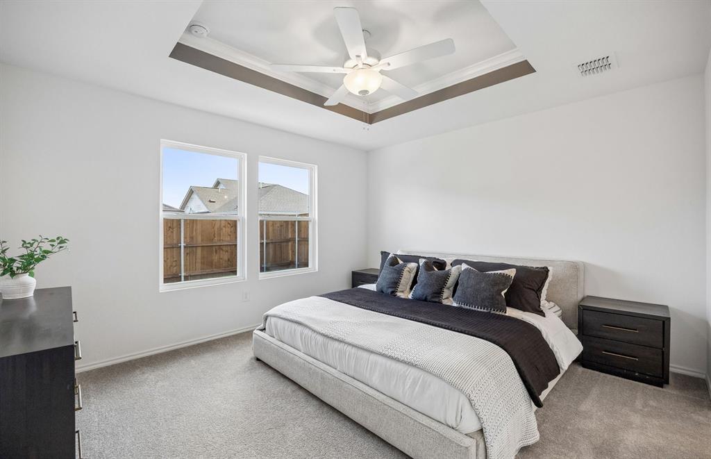 14123 Nullah Street Pilot Point, TX 76258 - Photo 9 of 21 *Model representation Private owners suite with optional tray ceiling and large windows