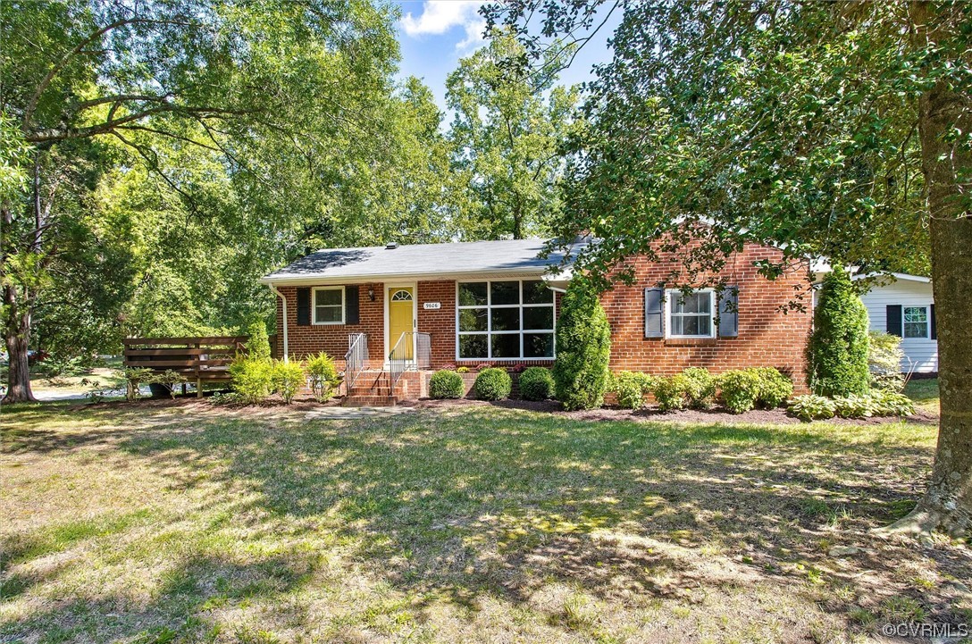 9606 Meadowview Road Henrico, VA 23294 - Photo 27 of 27 a front view of a house with a garden