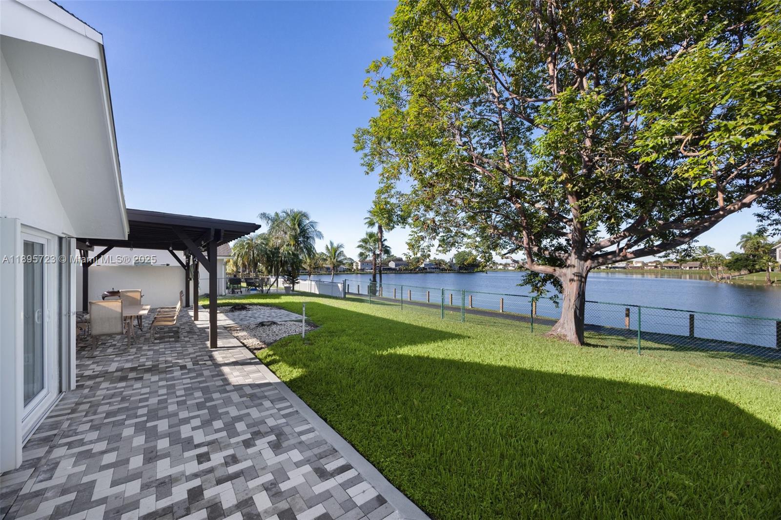 21960 Southwest 98th Avenue Cutler Bay, FL 33190 - Photo 22 of 25 a view of a backyard with a sitting area
