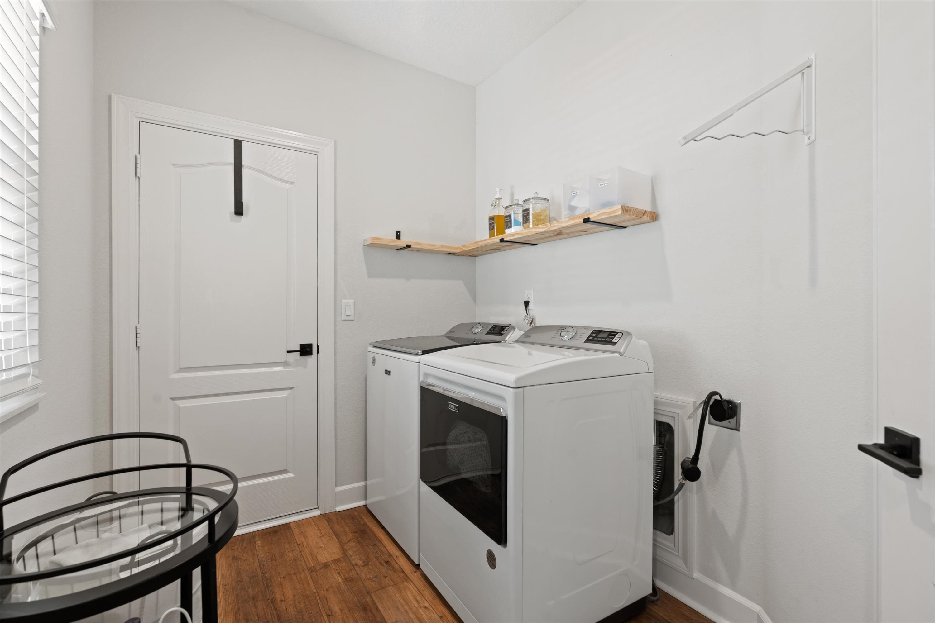 793 Morgans Treasure Road St. Augustine, FL 32084 - Photo 15 of 24 a utility room with dryer and washer