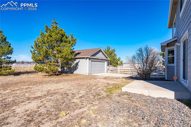 7672 Bullet Road Peyton, CO 80831 - Photo 48 of 49 Detached Two Car Garage.