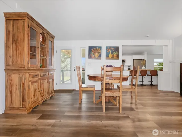 a view of a bedroom walk in closet and bedroom