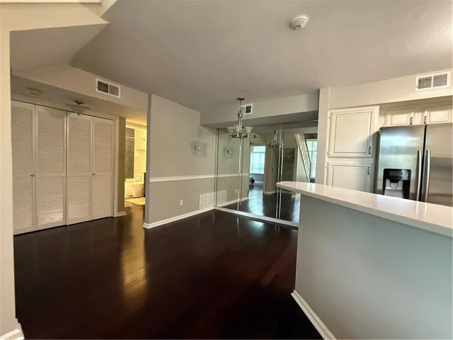 wooden floor in an empty room