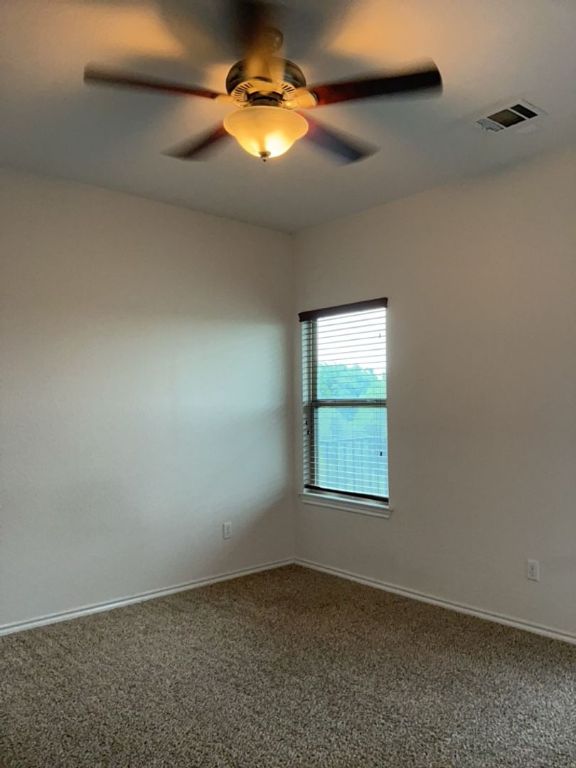 2105 Town Centre Drive, Unit 28 Round Rock, TX 78664 - Photo 18 of 28 Bedroom with carpet flooring and a ceiling fan