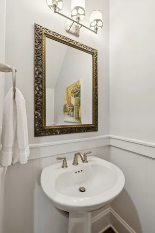 a view of a chairs and table in a patio