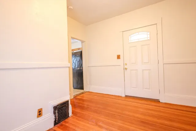 a view of empty room