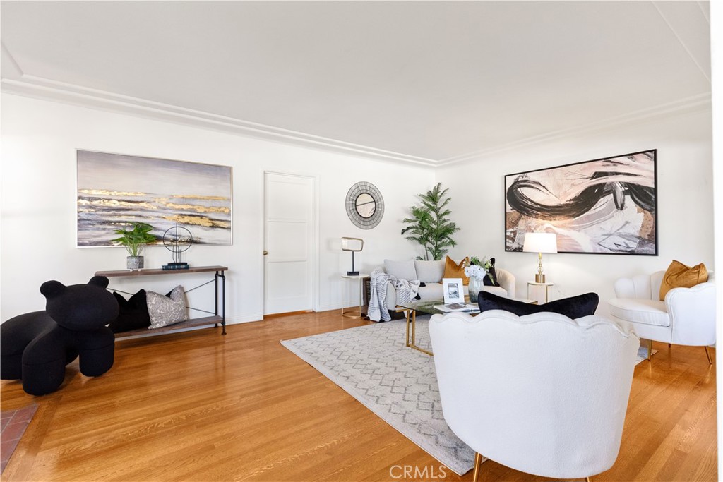 2701 Warren Way Arcadia, CA 91007 - Photo 15 of 30 a living room with furniture and wooden floor