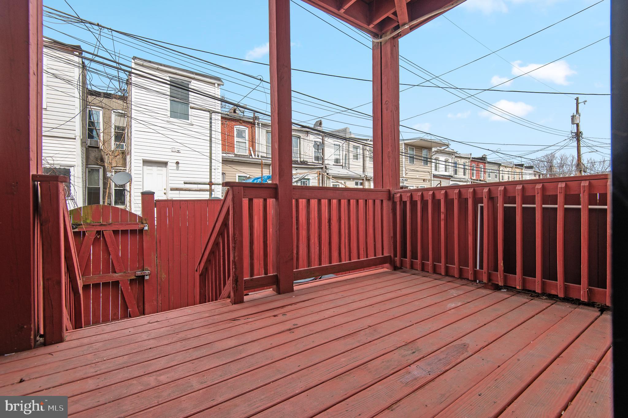 1236 Sargeant Street Baltimore, MD 21223 - Photo 9 of 19 a view of a wooden deck